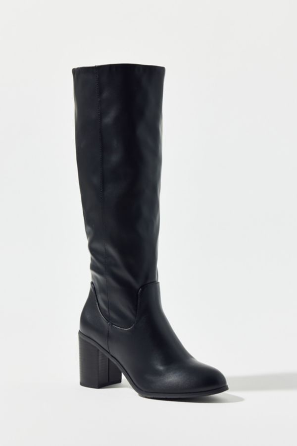 Slide View: 4: BC Footwear By Seychelles Back To Life Tall Block Heel Boot