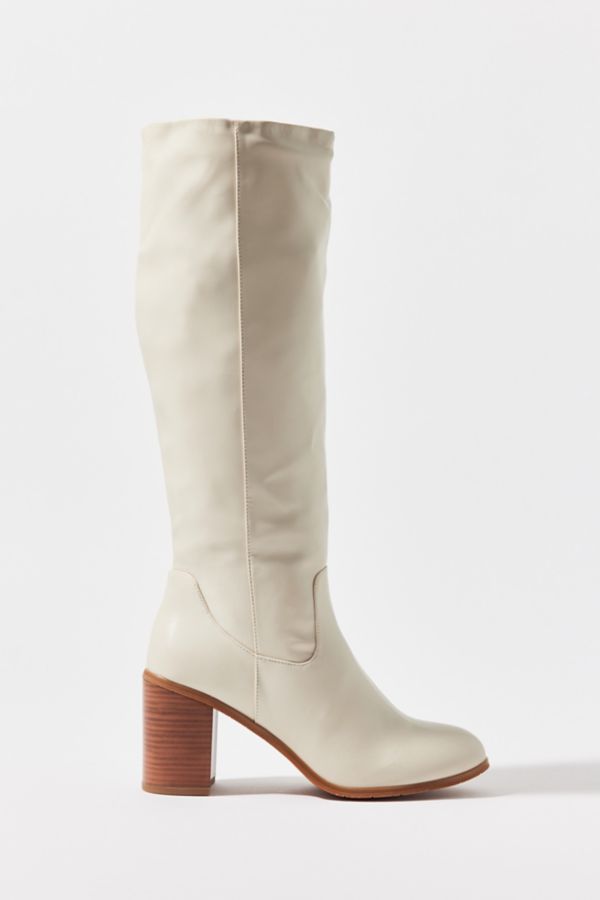 Slide View: 3: BC Footwear By Seychelles Back To Life Tall Block Heel Boot