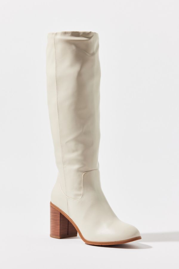 Slide View: 4: BC Footwear By Seychelles Back To Life Tall Block Heel Boot