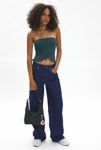 Thumbnail View 3: Urban Renewal Remnants Made In LA Crossover Lace Tube Top