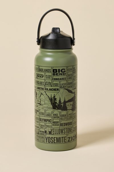 Parks Project Checklist 32 oz Insulated Water Bottle