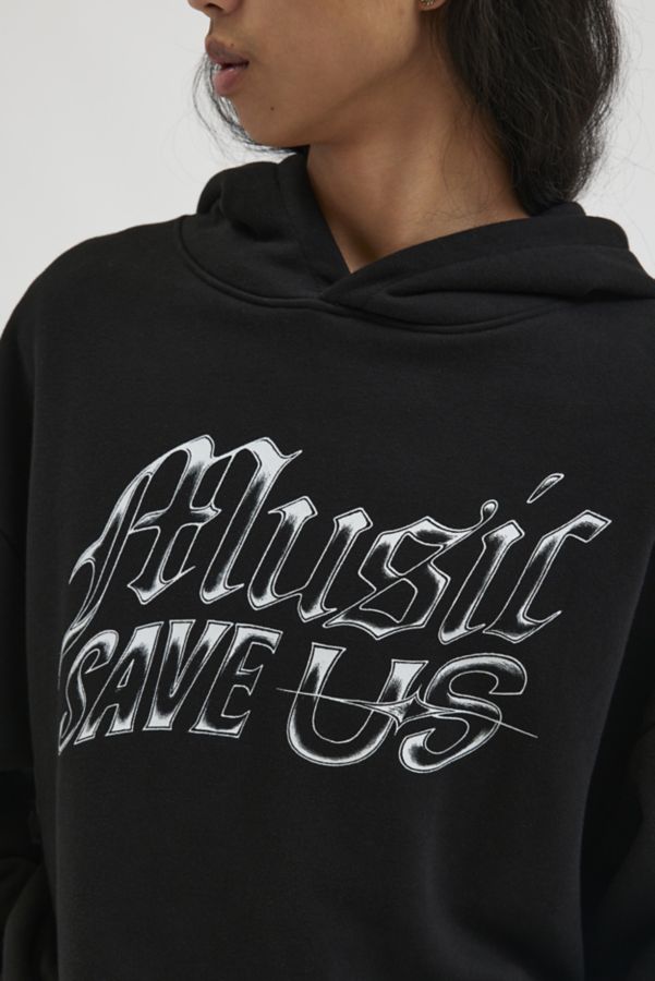 Slide View: 5: Tee Library Music Save Us Hoodie Sweatshirt