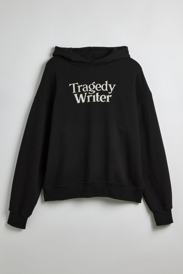 Slide View: 1: Tee Library Tragedy Writer Oversized Hoodie Sweatshirt