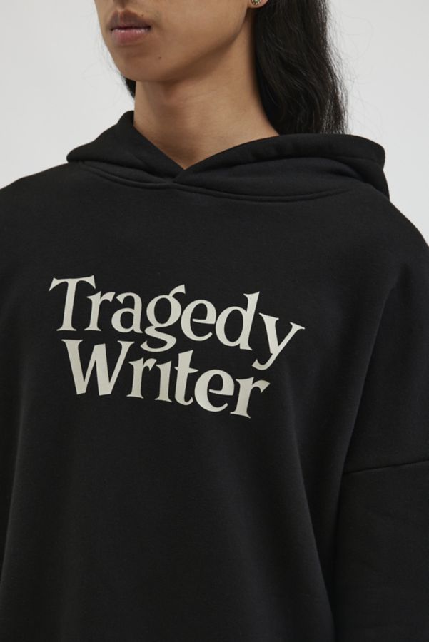 Slide View: 5: Tee Library Tragedy Writer Oversized Hoodie Sweatshirt