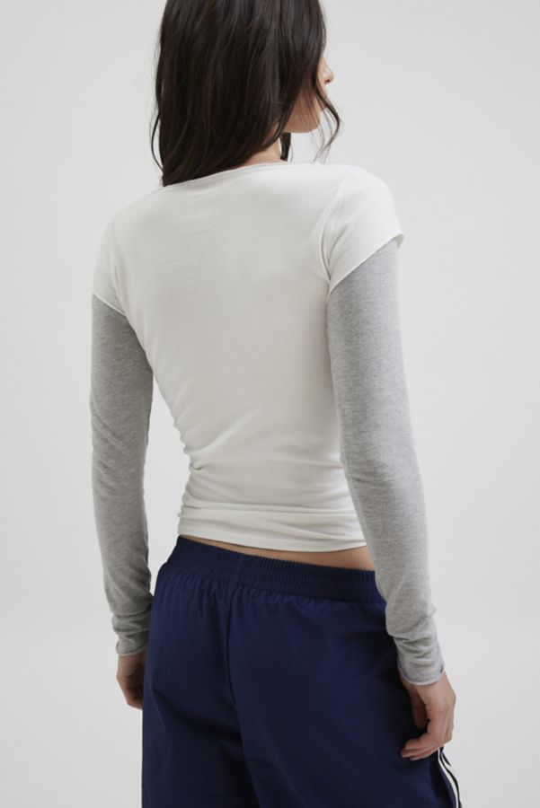 Slide View: 3: BDG Sloane Layered Twofer Tee