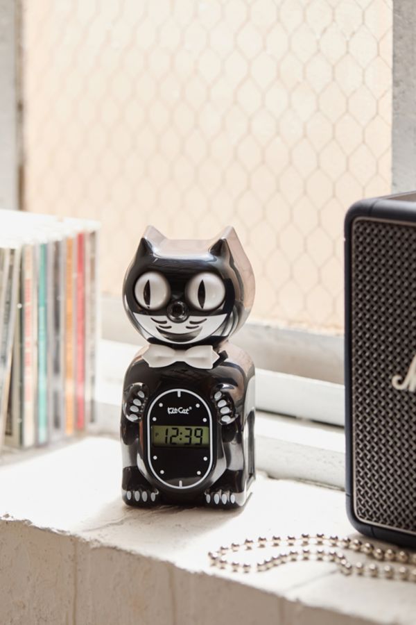 Slide View: 1: Kit-Cat Solar Alarm Clock