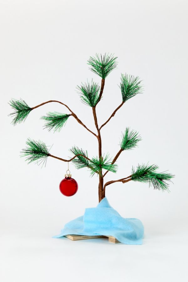 Slide View: 1: Peanuts Charlie Brown Tree Kit