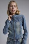 Thumbnail View 1: La Veste Moto en Denim Ripley de The Ragged Priest