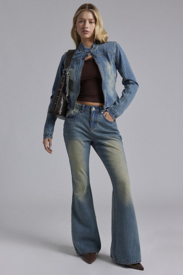 Slide View: 2: La Veste Moto en Denim Ripley de The Ragged Priest