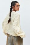 Thumbnail View 4: The Ragged Priest Dimensional Cable Knit Split Front Sweater