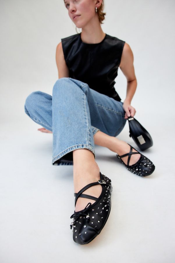 Slide View: 1: Circus NY By Sam Edelman Zuri Stud Ballet Flat