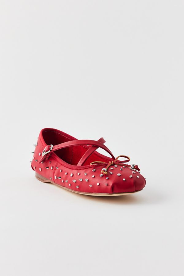 Slide View: 4: Circus NY By Sam Edelman Zuri Stud Ballet Flat