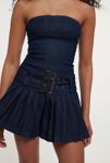 Thumbnail View 3: Silence + Noise Ellie Belted Denim Mini Dress