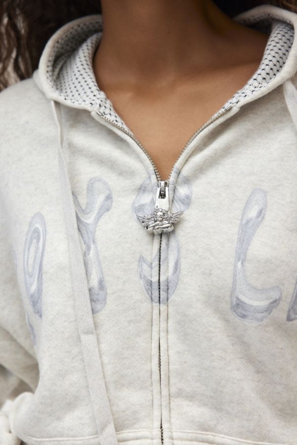 Slide View: 3: Boys Lie Candy Queen Zip Up Hoodie Sweatshirt