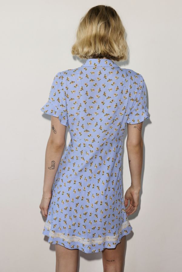 Slide View: 3: Kimchi Blue Leah Lace-Inset Mini Dress