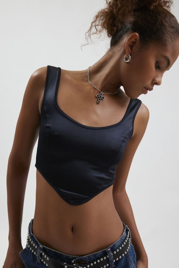 Slide View: 1: Kimchi Blue Camilla Shine Tank Top