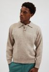 Thumbnail View 1: Loom Recycled Knit Polo Sweater