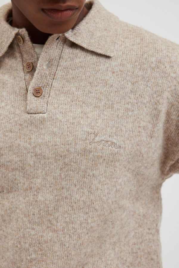 Slide View: 4: Loom Recycled Knit Polo Sweater