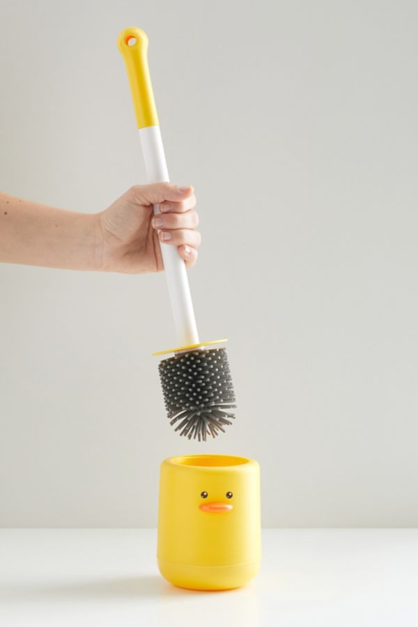 Slide View: 3: Duck Toilet Brush