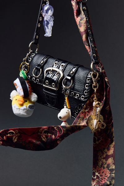Silence + Noise Jade Laced Rivet Bag