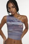 Thumbnail View 4: Silence + Noise Octavia Graphic One-Shoulder Tank Top