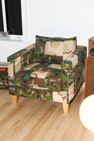 Urban Renewal Remnants Deadstock Camo Chair