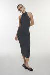 Thumbnail View 1: Silence + Noise Kaley Mock Neck Halter Midi Dress