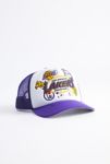 Thumbnail View 1: Mitchell & Ness NBA Los Angeles Lakers Patch Trucker Hat