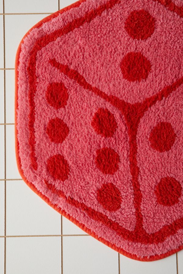 Slide View: 4: Dice Bath Mat