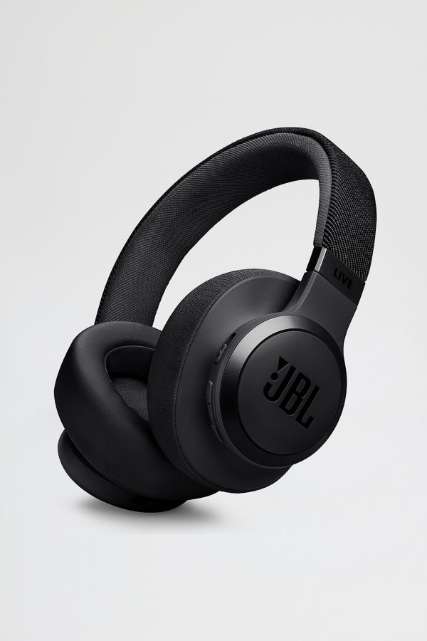 Slide View: 1: JBL Live 770NC Wireless Over-Ear Adaptive Noise Canceling Headphones