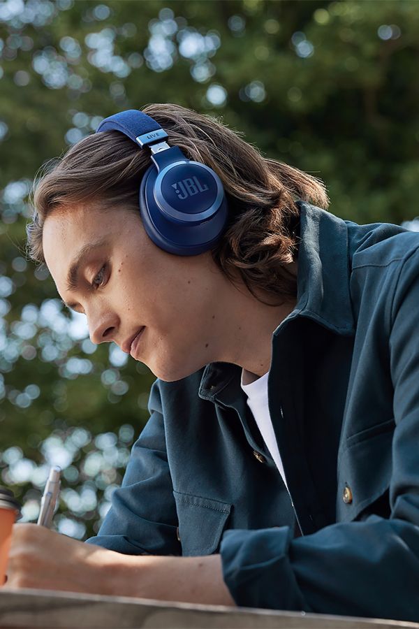 Slide View: 5: JBL Live 770NC Wireless Over-Ear Adaptive Noise Canceling Headphones