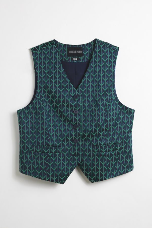 Slide View: 2: WILDFANG Empower Jacquard Vest