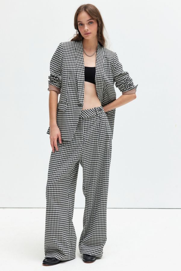 Slide View: 3: WILDFANG Empower Houndstooth Trouser Pant