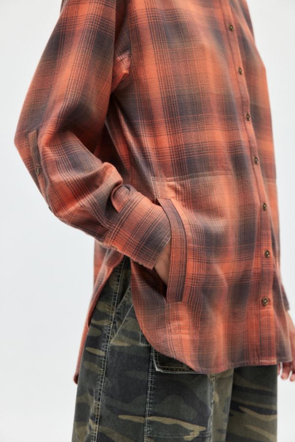 Slide View: 4: Chemise Flanelle Boyfriend Rick BDG