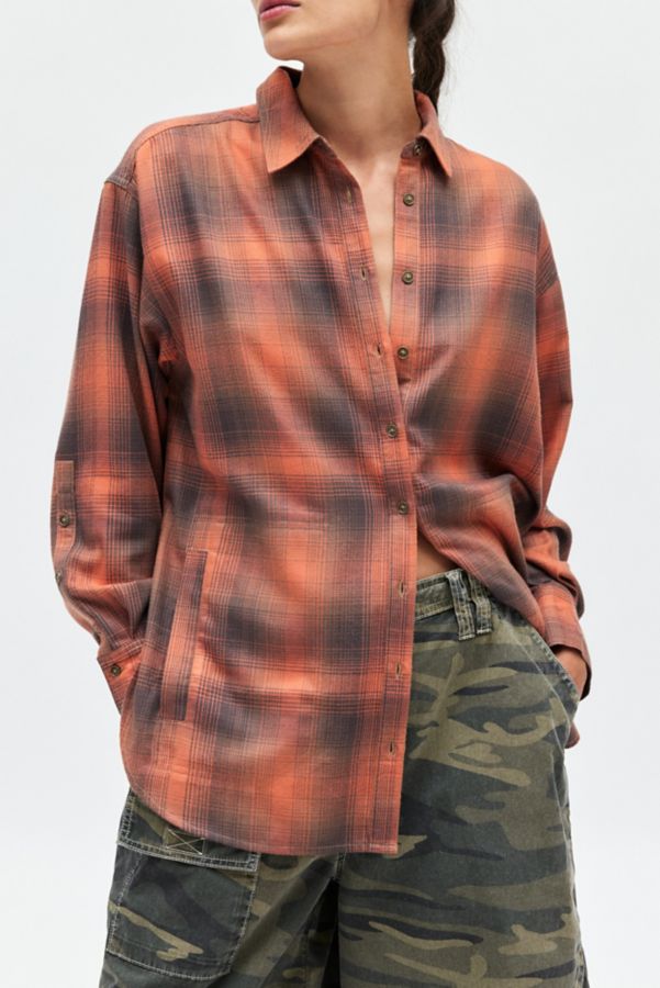 Slide View: 5: Chemise Flanelle Boyfriend Rick BDG