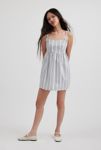 Thumbnail View 3: Motel Tisyani Bow Striped Babydoll Mini Dress