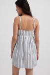 Thumbnail View 4: Motel Tisyani Bow Striped Babydoll Mini Dress