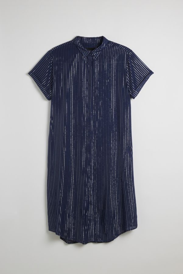 Slide View: 2: WILDFANG Empower Pinstripe Shirt Dress