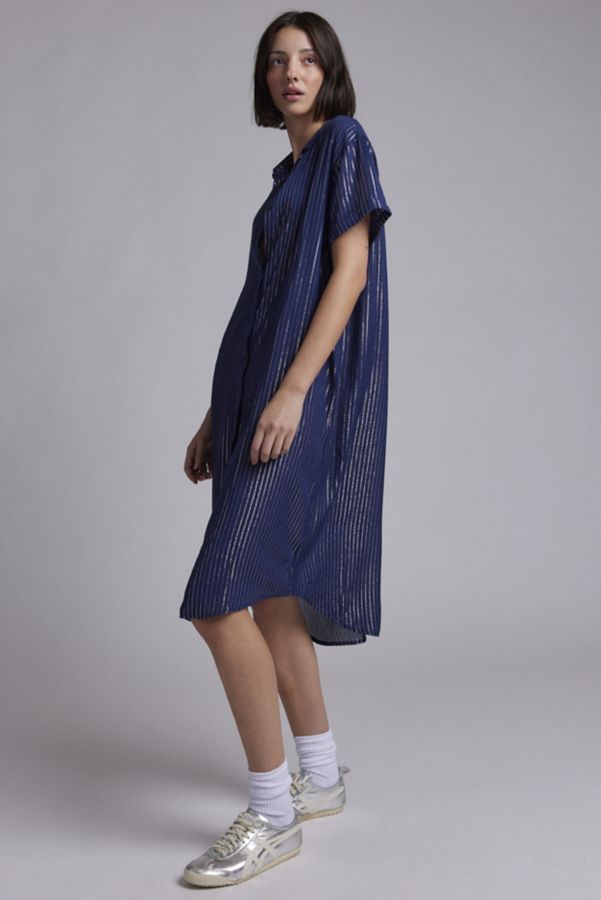 Slide View: 3: WILDFANG Empower Pinstripe Shirt Dress