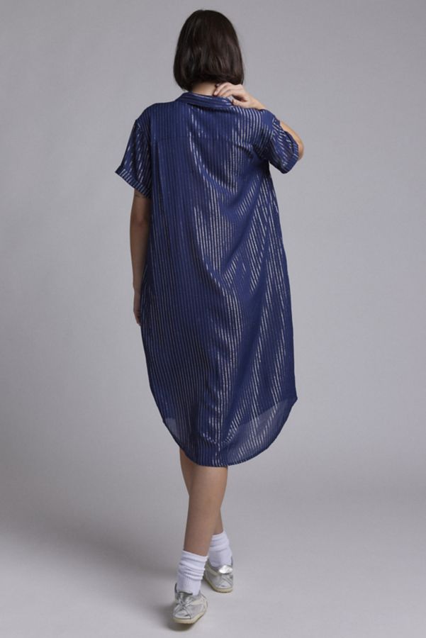 Slide View: 5: WILDFANG Empower Pinstripe Shirt Dress