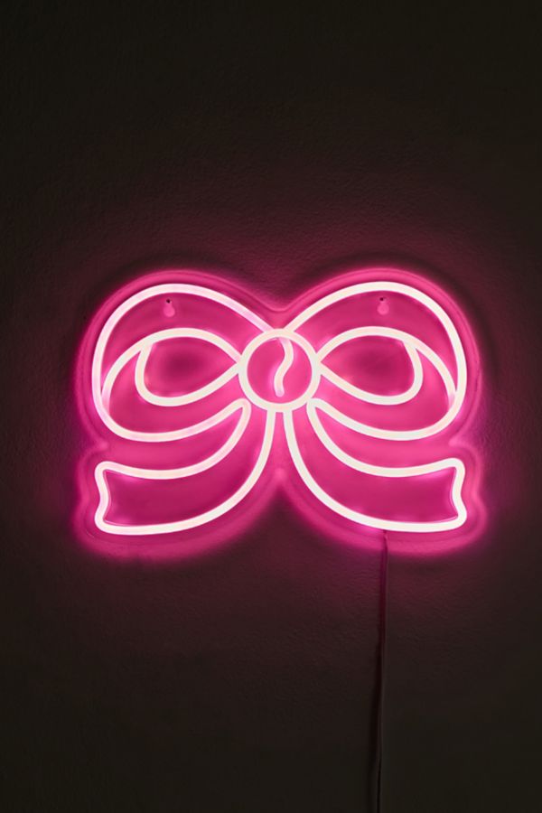 Slide View: 3: Bow Neon Sign