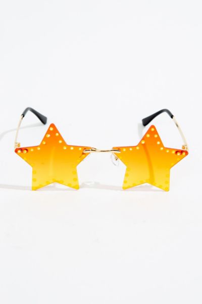 Zig Zag Star Frameless Sunglasses