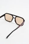 Thumbnail View 3: Zig Zag Espresso Aviator Sunglasses