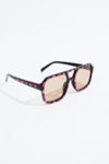 Thumbnail View 4: Zig Zag Espresso Aviator Sunglasses