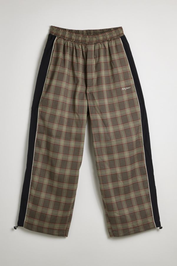 Slide View: 2: iets frans… Harri Check Pattern Wide Leg Track Pant