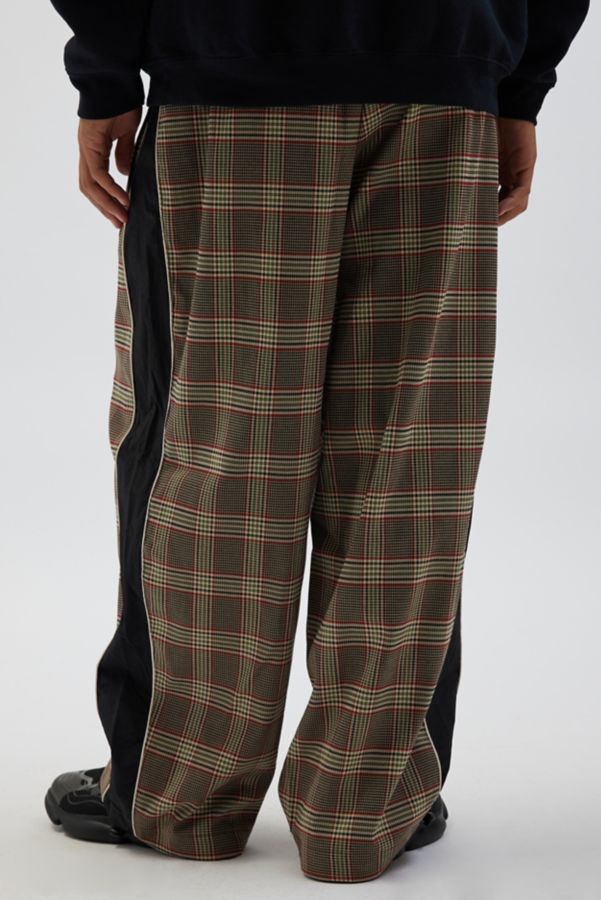 Slide View: 4: iets frans… Harri Check Pattern Wide Leg Track Pant