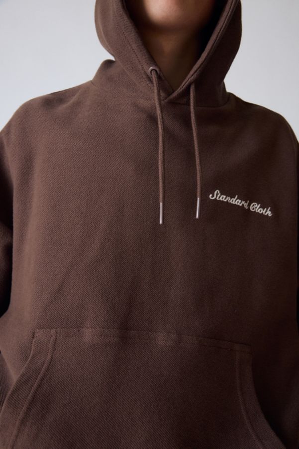 Slide View: 4: Standard Cloth Foundation Reverse Terry Hoodie Sweatshirt