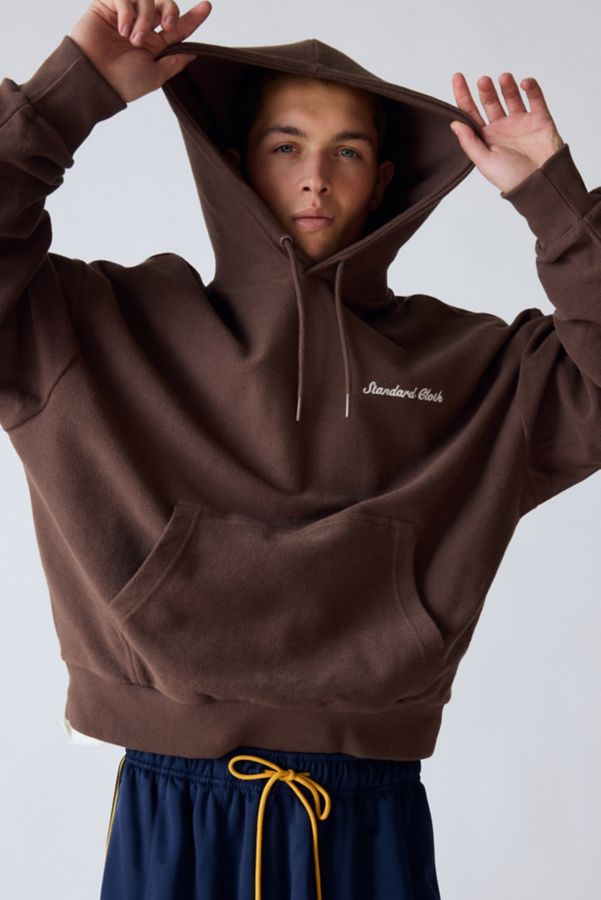 Slide View: 1: Standard Cloth Foundation Reverse Terry Hoodie Sweatshirt