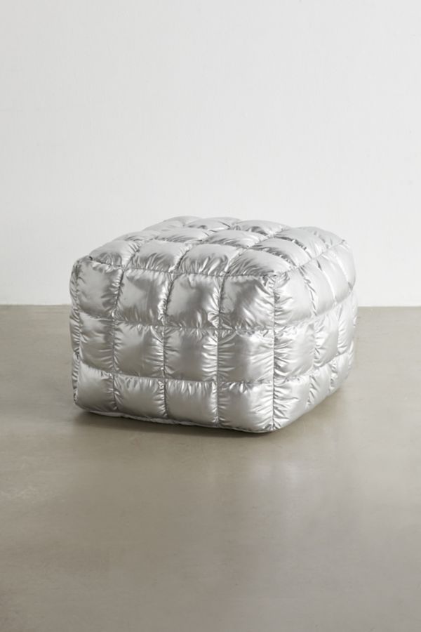 Slide View: 3: Sean Puffer Bean Bag Ottoman