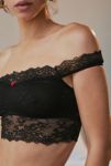 Thumbnail View 3: Out From Under Just Peachy Floral Lace Off-The-Shoulder Bra Top